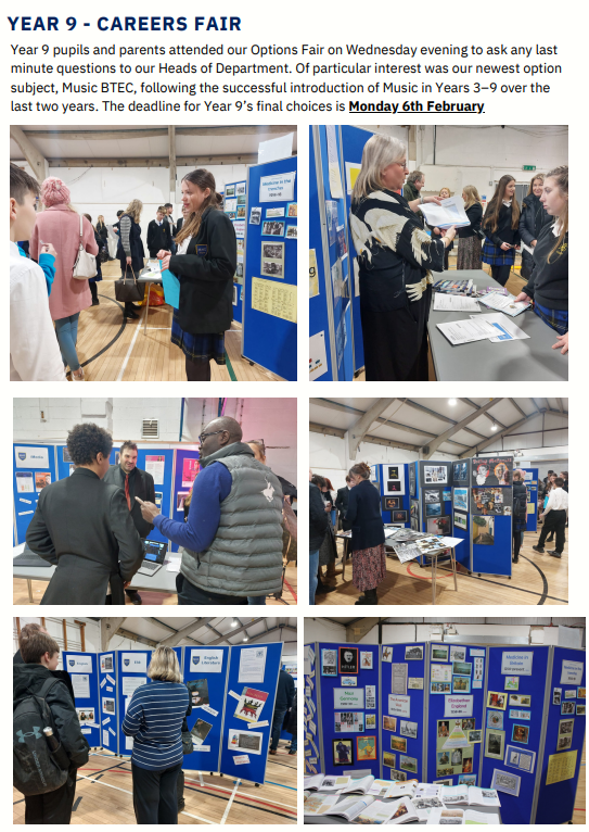 Events, activities and resources Moon Hall School